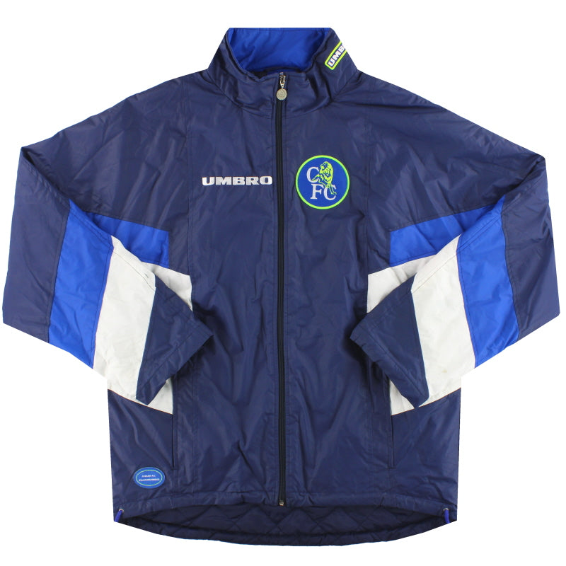1998-00 Chelsea Umbro Bench Coat *Mint* L Jacket