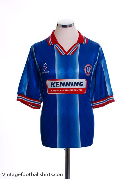 1998-00 Chesterfield Home Shirt L Football Shirt