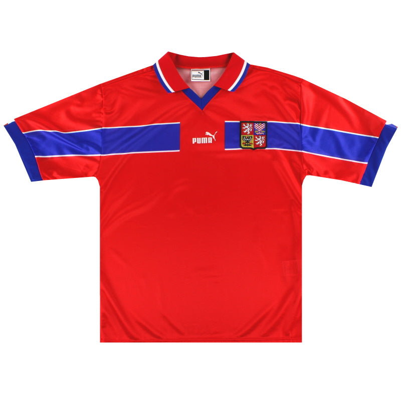 1998-00 Czech Republic Puma Home Shirt *As New* M Football Shirt