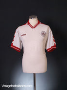 1998-00 Denmark Away Shirt M Football Shirt