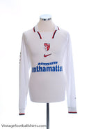 1998-00 FC Sion Home Shirt L/S XL Football Shirt