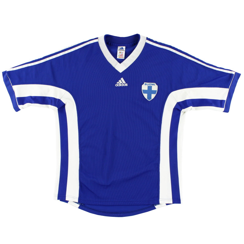 1998-00 Finland Away Shirt M Football Shirt