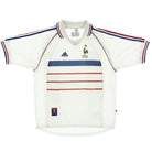 1998-00 France Away Shirt L Football Shirt