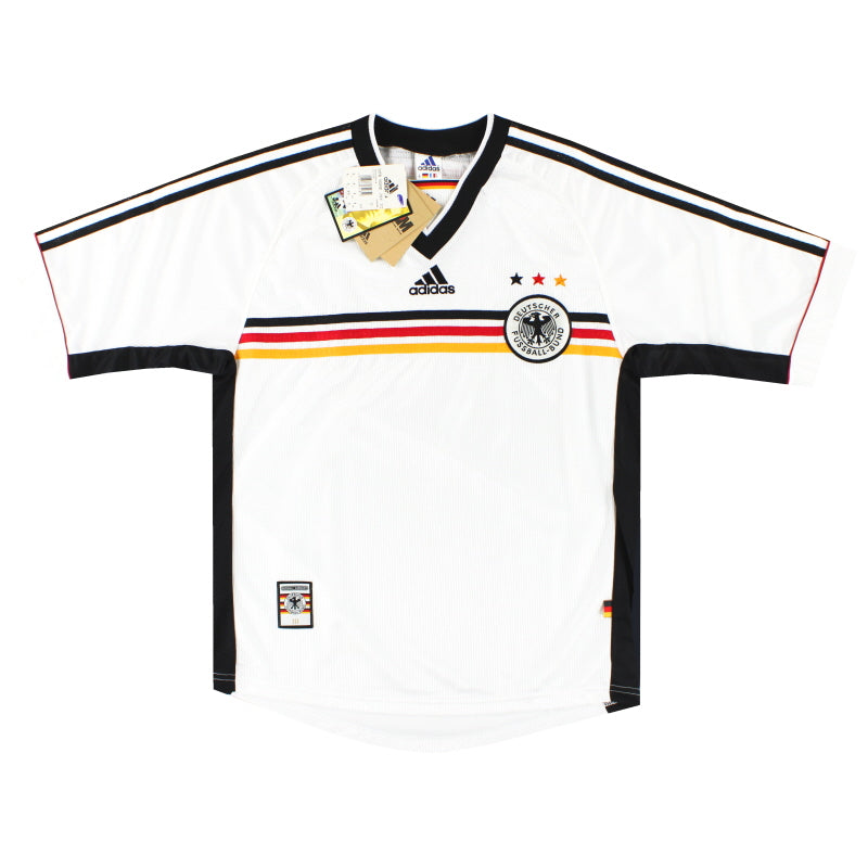 1998-00 Germany adidas Home Shirt *w/tags* M Football Shirt