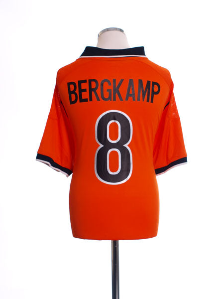 1998-00 Holland Home Shirt Bergkamp #8 *BNWT* XXL Football Shirt