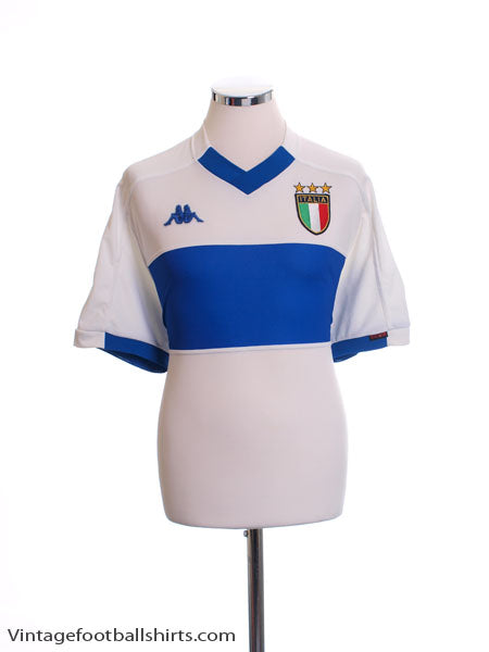 1998-00 Italy Away Shirt M Football Shirt