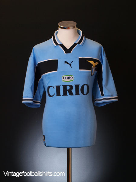 1998-00 Lazio Home Shirt XL | Vintage Football Shirts