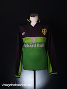 1998-00 Leeds Home Shirt Goalkeeper L Football Shirt