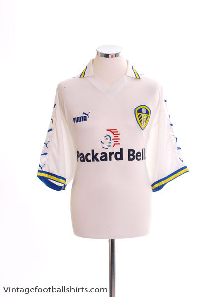1998-00 Leeds Home Shirt XL Football Shirt