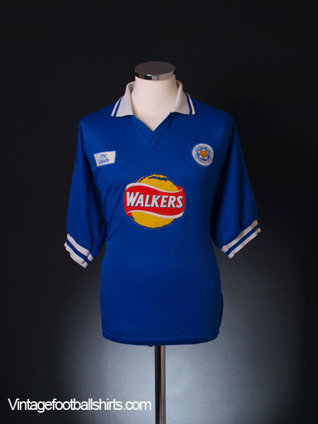1998-00 Leicester Home Shirt XL Football Shirt