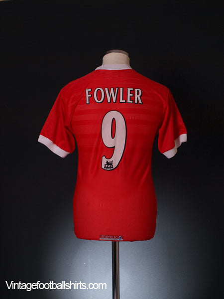 リバプール シャツ Fowler 9 1998-00 Liverpool Home Shirt Fowler #9 (M)
