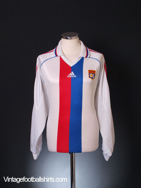 1998-00 Lyon Home Shirt L/S XL Football Shirt