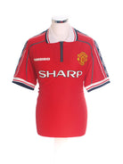 1998-00 Manchester United Home Shirt L Football Shirt