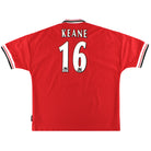 1998-00 Manchester United Umbro Home Shirt Keane #16 *Mint* XXL Football Shirt