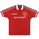 1998-00 Manchester United Umbro 'Treble Winners' Home Shirt M Football Shirt