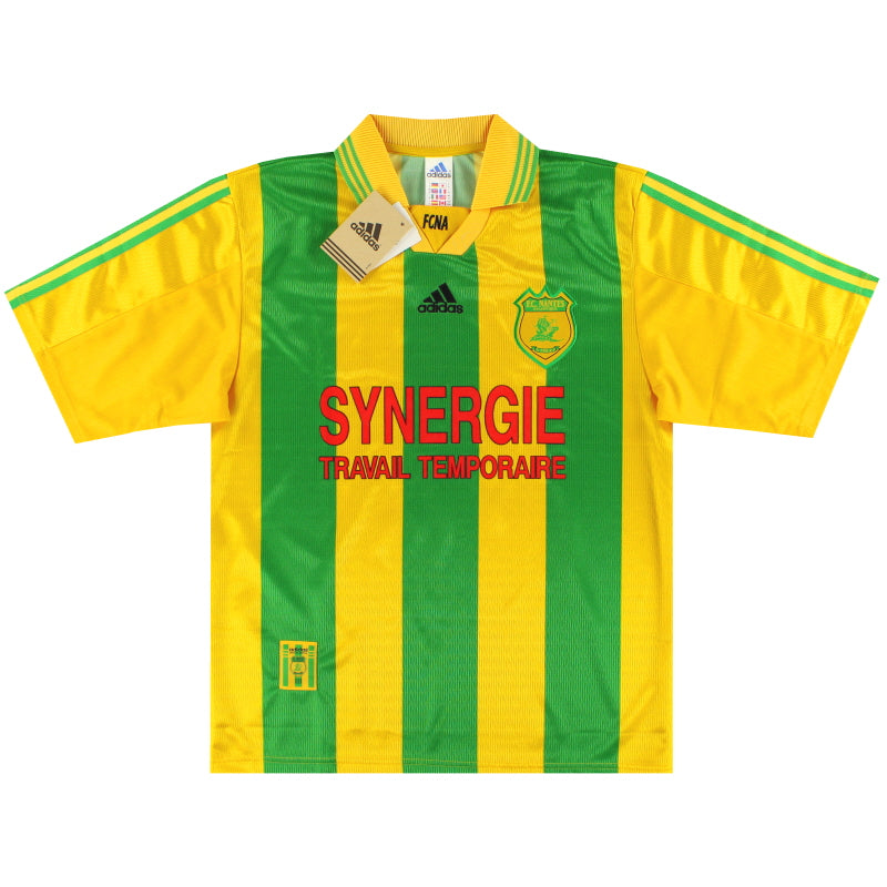 1998-00 Nantes adidas Home Shirt *w/tags* M Football Shirt