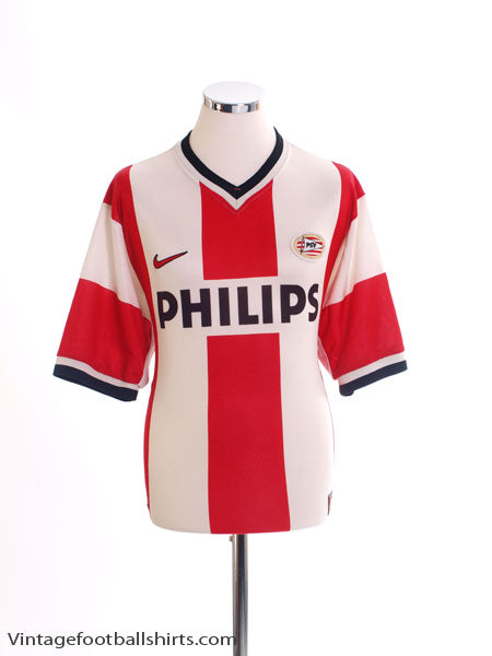 1998-00 PSV Home Shirt L Football Shirt