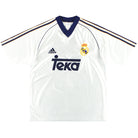 1998-00 Real Madrid adidas Basic Home Shirt XS Football Shirt