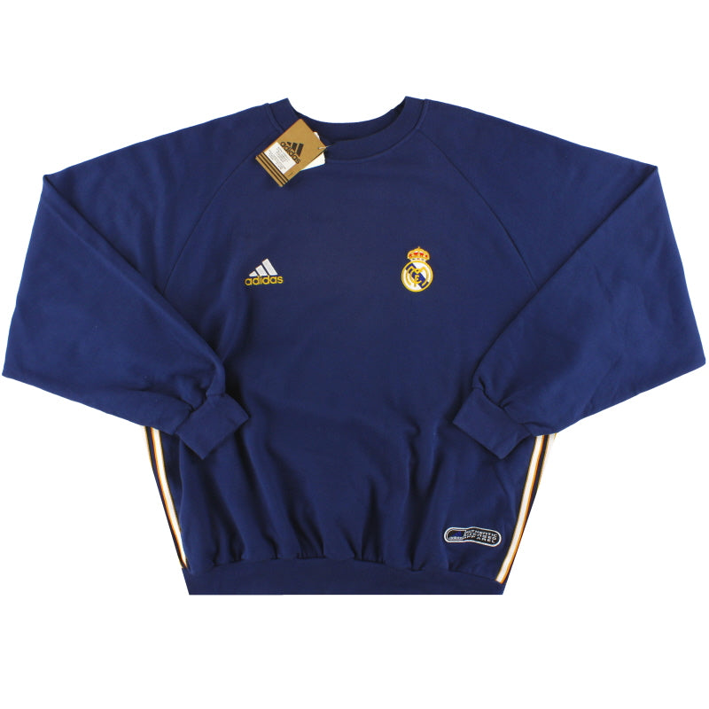 1998-00 Real Madrid adidas Sweatshirt *w/tags* XL Sweatshirt