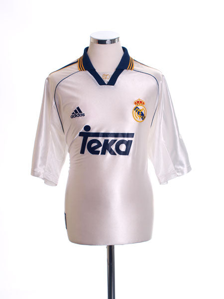 1998-00 Real Madrid Home Shirt XL Football Shirt