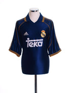 1998-00 Real Madrid Third Shirt L Football Shirt