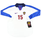 1998-00 Russia Nike Player Issue Home Shirt #15 L/S *w/tags* XL Football Shirt