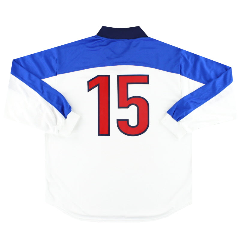 1998-00 Russia Nike Player Issue Home Shirt #15 L/S *w/tags* XL