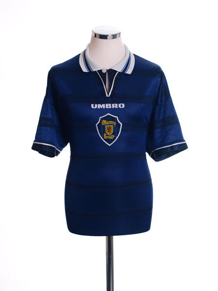 1998-00 Scotland Home Shirt M Football Shirt