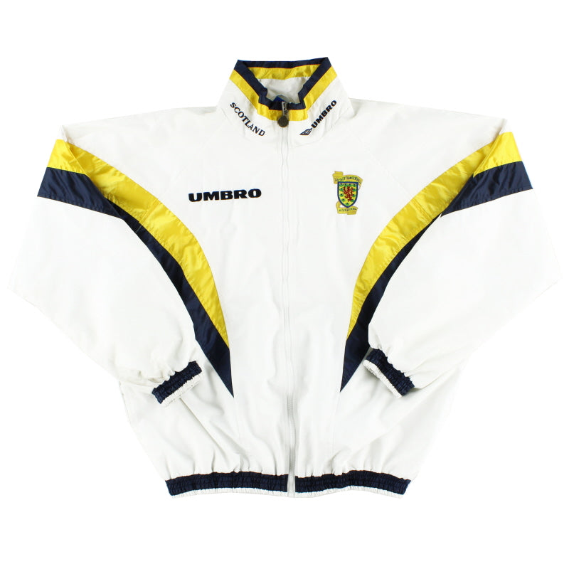 1998-00 Scotland Umbro Track Jacket *As New* L Jacket