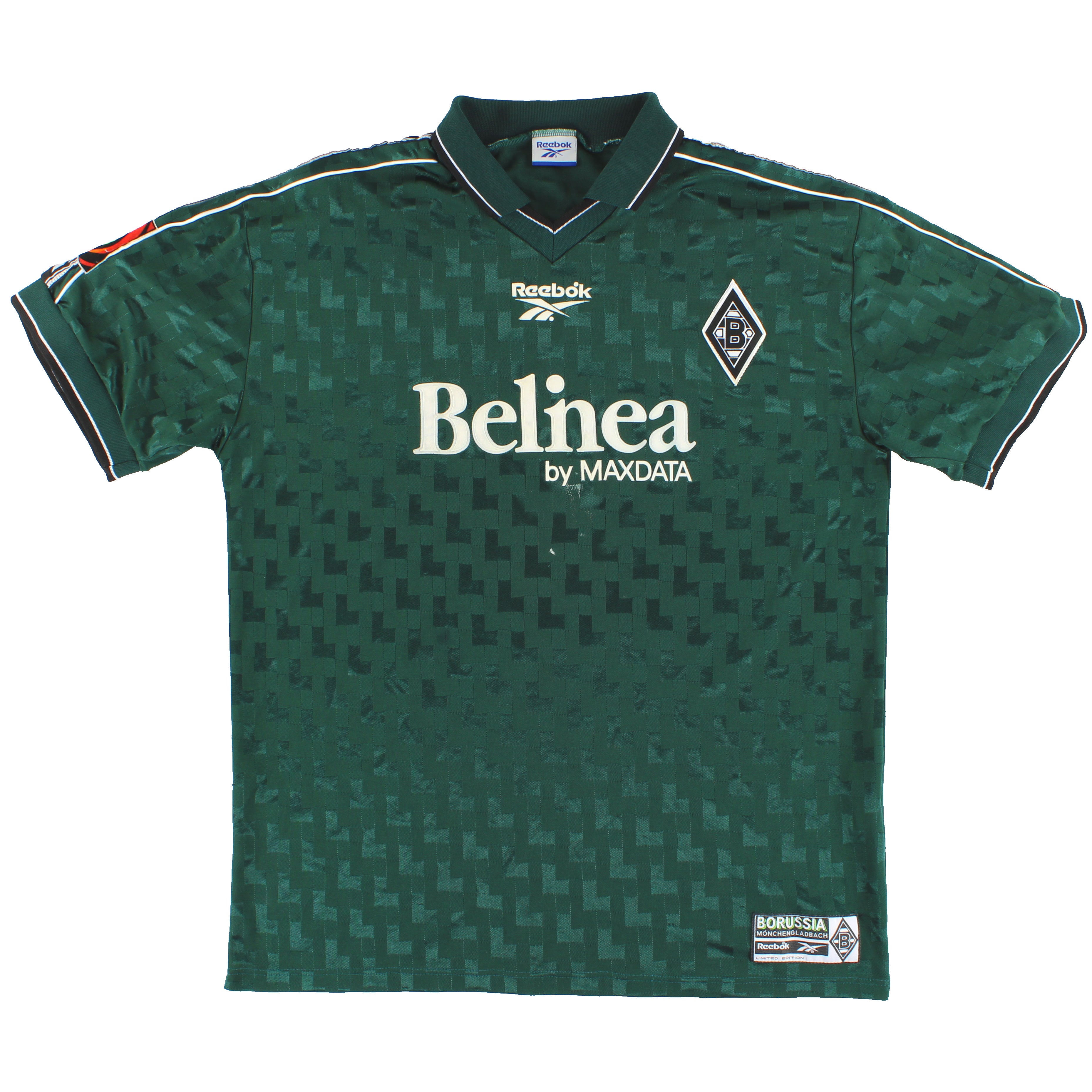 1998-00 Borussia Monchengladbach Reebok Away Shirt Pflipsen #7 XL
