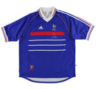 1998-00 France adidas 'Pour Toi Zinedine Zidane' Home Shirt XL