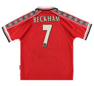 1998-00 Manchester United Umbro Home Shirt Beckham #7 M