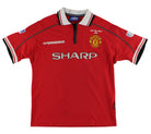 1998-00 Manchester United Umbro 'F.A Cup Final' Home Shirt Beckham #7