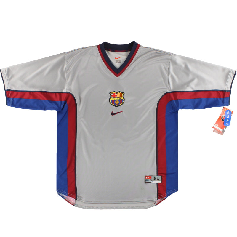 1998-01 Barcelona Nike Away Shirt *w/tags* XL Football Shirt