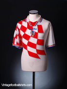1998-01 Croatia Home Shirt M Football Shirt