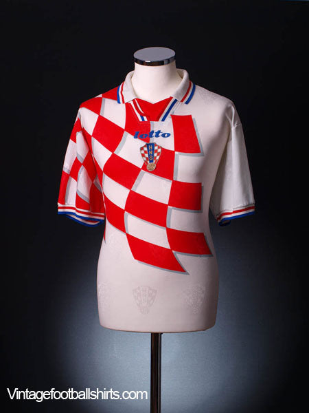 1998-01 Croatia Home Shirt M Football Shirt