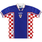 1998-01 Croatia Lotto Away Shirt L Football Shirt