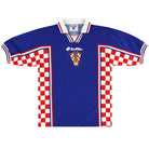 1998-01 Croatia Lotto Away Shirt L.Boys Football Shirt