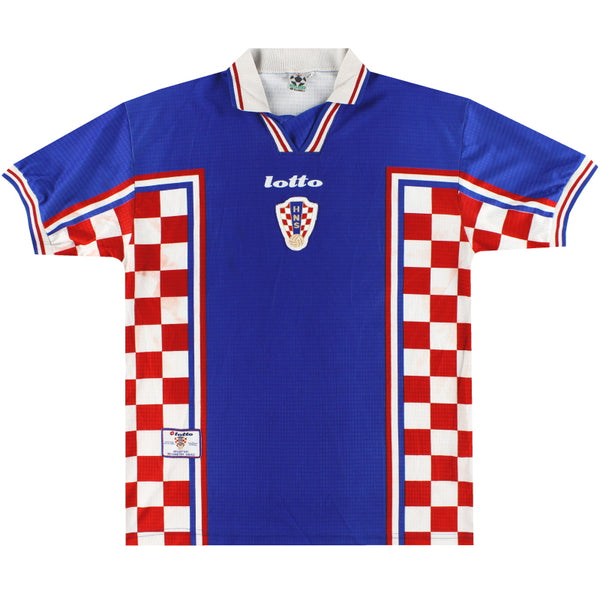 1998-01 Croatia Lotto Away Shirt XL | Vintage Football Shirts