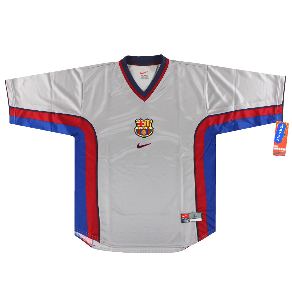 1998-01 Barcelona Nike Away Shirt *w/tags* L 162089-070 | Vintage
