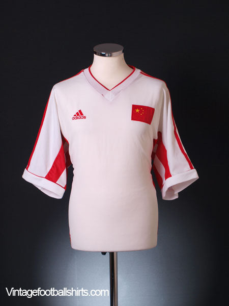 1998-2000 China Home Shirt L Football Shirt