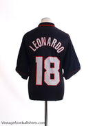 1998-99 AC Milan Third Shirt Leonardo #18 XL Football Shirt