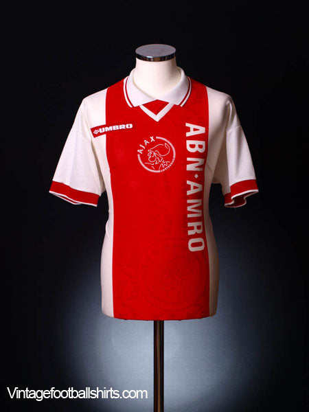 1998-99 Ajax Home Shirt L | Vintage Football Shirts