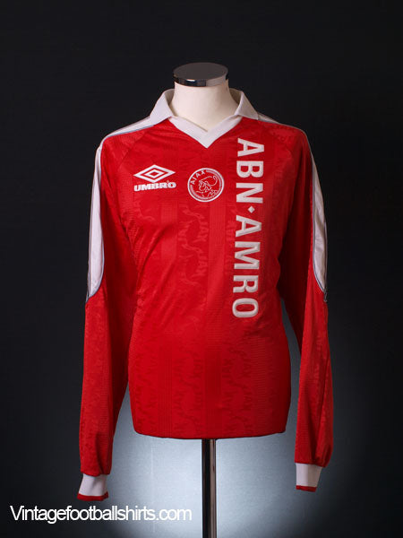 1998-99 Ajax Training Shirt L/S XL Training Shirt