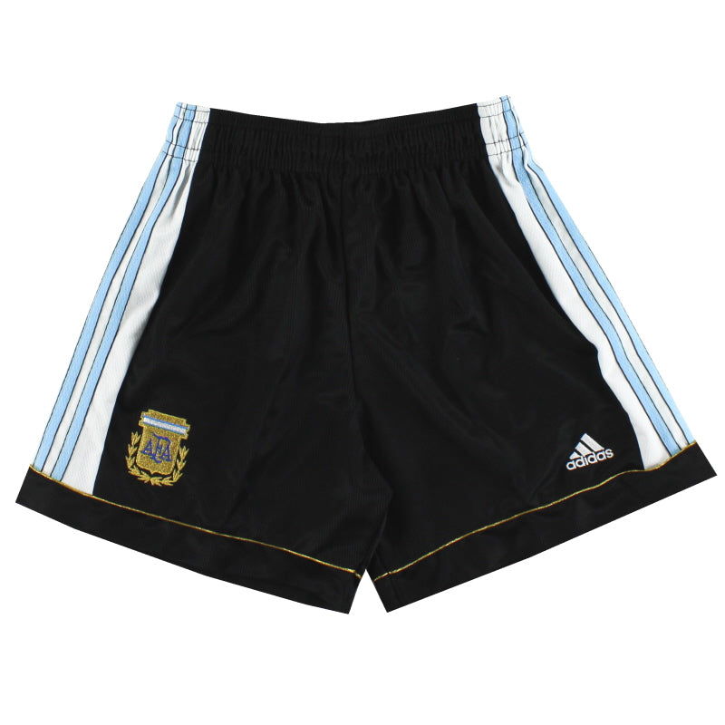 1998-99 Argentina adidas Sample Home Shorts *Mint* M Football Shorts
