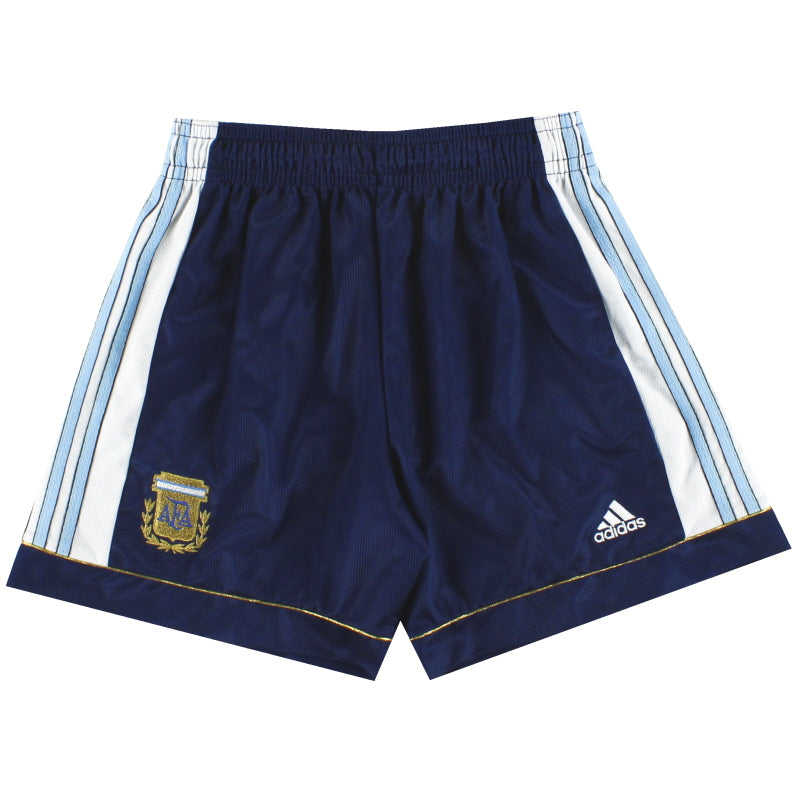 1998-99 Argentina adidas Sample Away Shorts *Mint* M Football Shorts