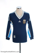 1998-99 Argentina Away Shirt L/S XS Football Shirt