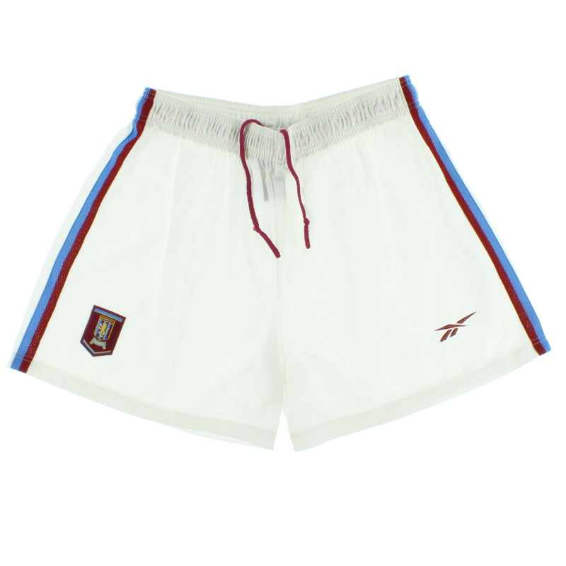 1998-99 Aston Villa Reebok Home Shorts XL Football Shorts