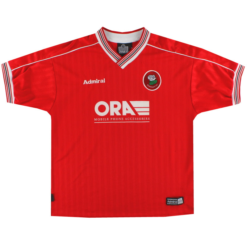 1998-99 Barnsley Admiral Home Shirt XL Football Shirt