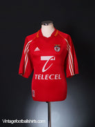 1998-99 Benfica Home Shirt L Football Shirt